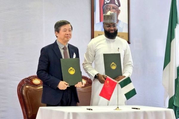 The National Agency for Science and Engineering Infrastructure (NASENI) and new Chinese partners have signed three (3) memorandum of Understandings (MoUs) for new projects valued at $2 billion.